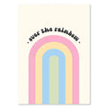 DecorBites™ Pastel Danish Flower Wall Art Print