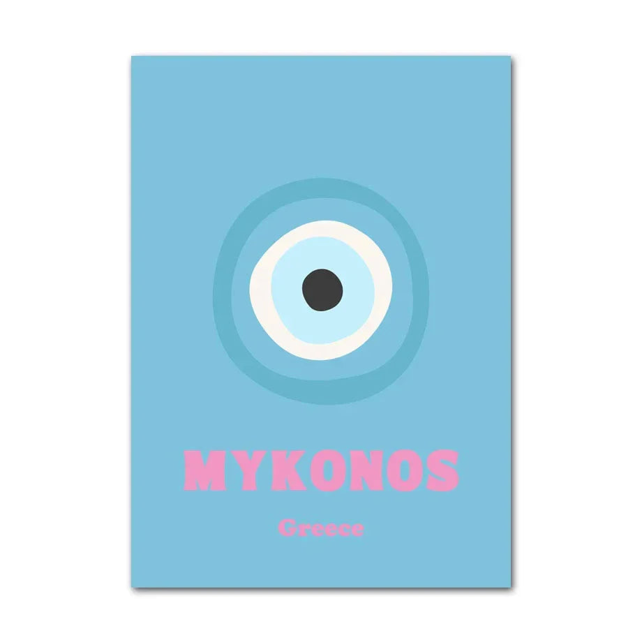 DecorBites™ Pastel Smiley Flower Wall Art for Home