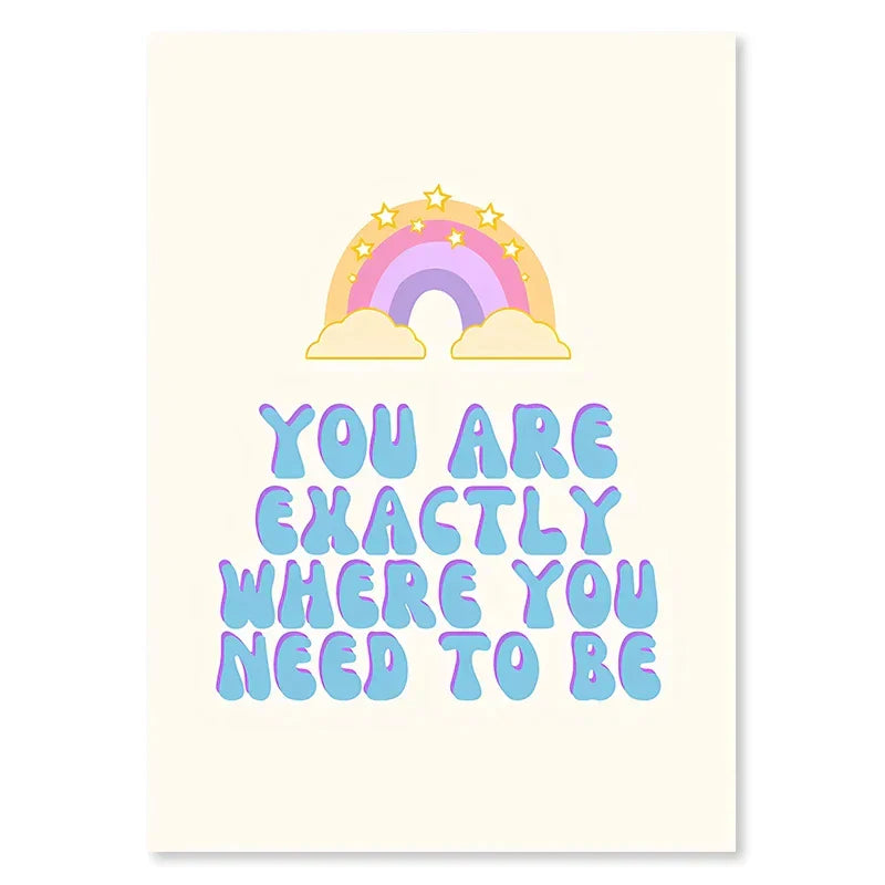 DecorBites™ Pastel Smiley Flower Wall Art for Home