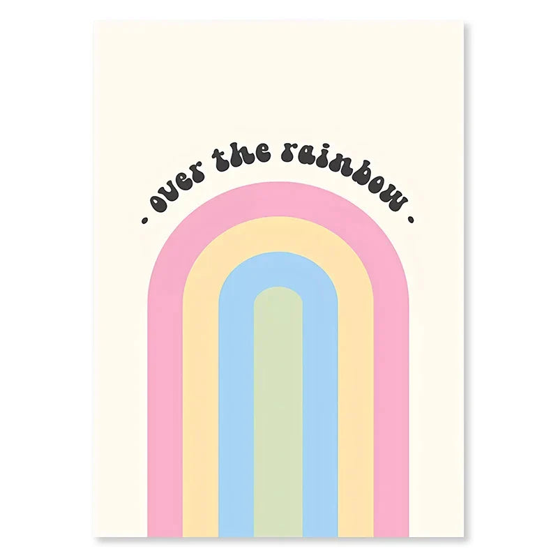 DecorBites™ Pastel Smiley Flower Wall Art for Home