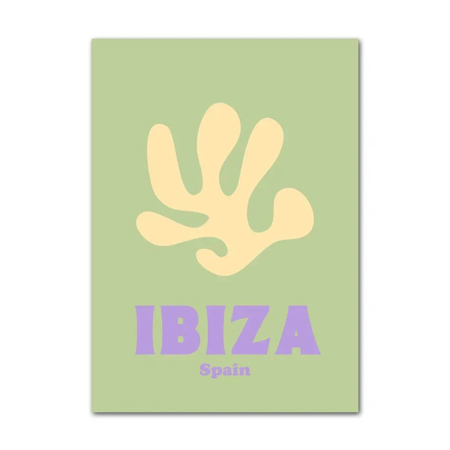 DecorBites™ Pastel Smiley Flower Wall Art Print