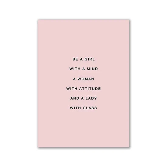 DecorBites™ Pink Aesthetic Wall Art Decor