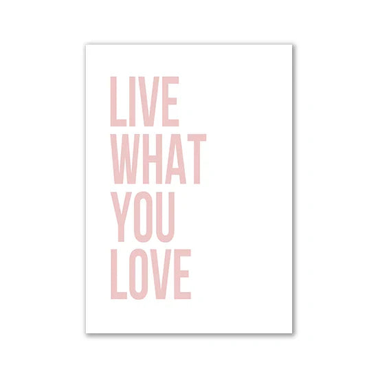 DecorBites™ Pink Aesthetic Wall Art Posters - Modern Decor