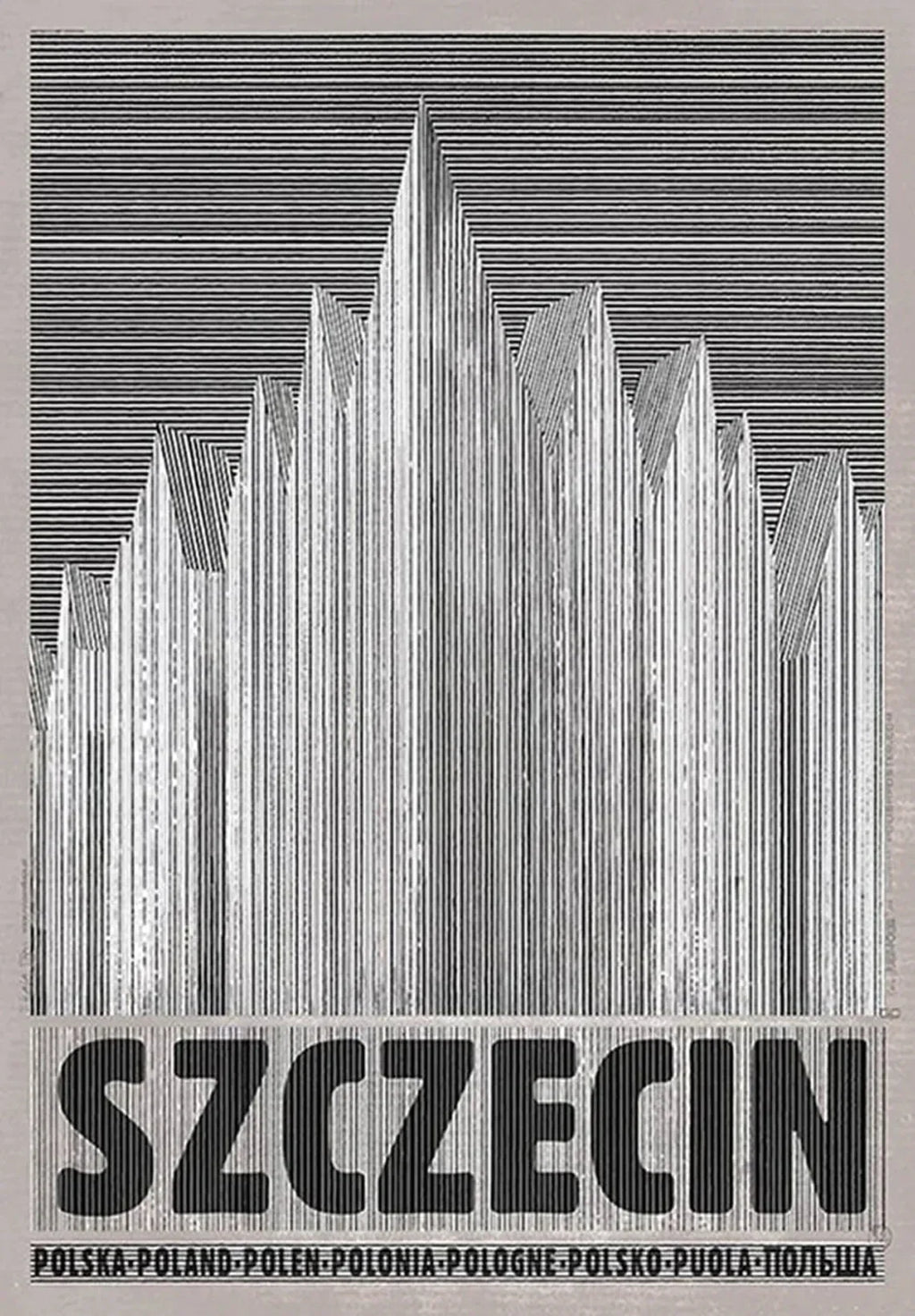 DecorBites™ Poland City Landmarks Canvas Wall Art