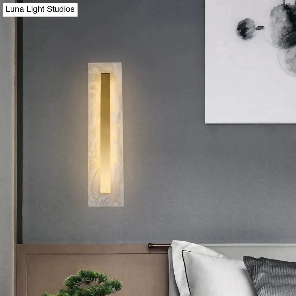 DecorBites™ Postmodern Luxury Copper Marble Wall Lamp in Gold shade For Living Room Restaurant Bedroom Indoor Wall Lamp