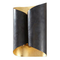 DecorBites™ Postmodern Roll Shape Metal Wall Lamp Sconce - 2-Bulb Wall Mount Light for Stairs