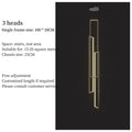 DecorBites™ Rectangular LED Chandelier for Modern Living Spaces