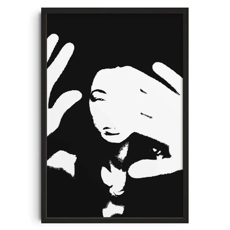 DecorBites™ Retro Abstract Canvas Print Wall Art