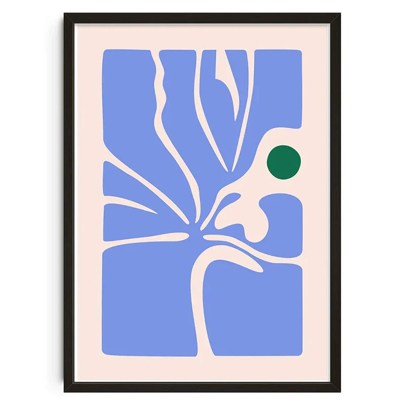 DecorBites™ Retro Abstract Canvas Print Wall Art