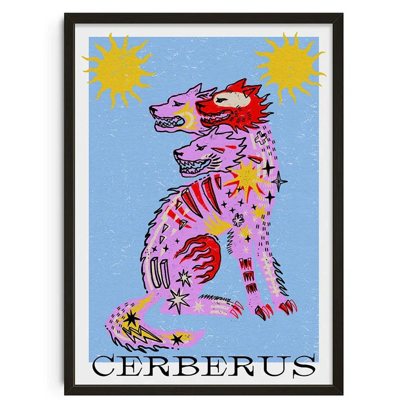 DecorBites™ Retro Abstract Canvas Print Wall Art Home Decor