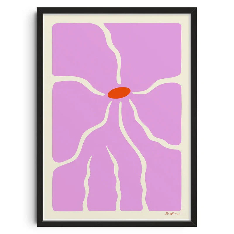 DecorBites™ Retro Abstract Canvas Print Wall Art Home Decor