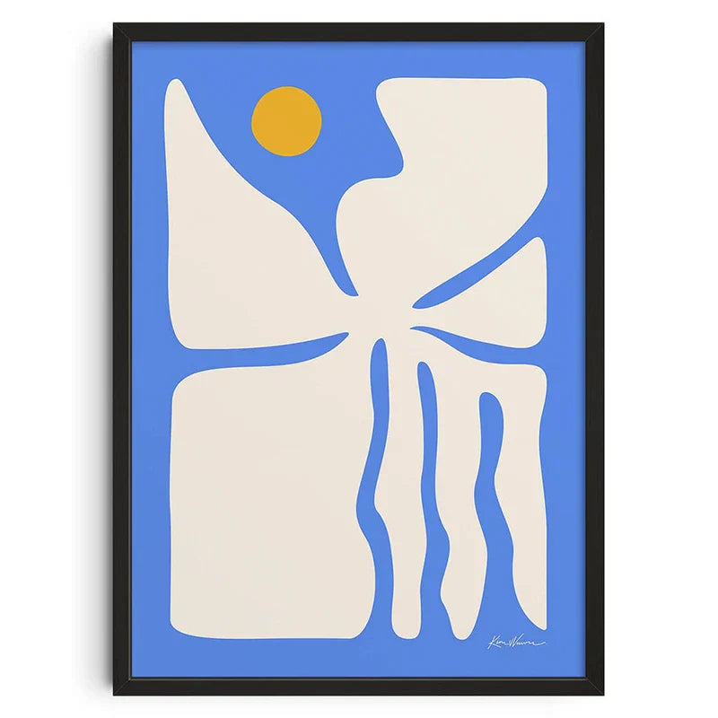 DecorBites™ Retro Abstract Canvas Print Wall Art Home Decor