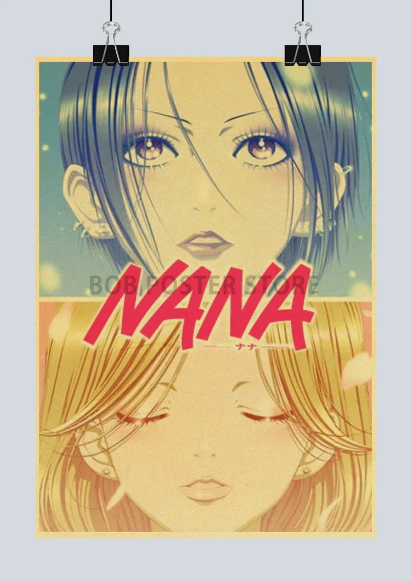 DecorBites™ Retro Anime NANA Poster Set - 2021 Nostalgic Decor