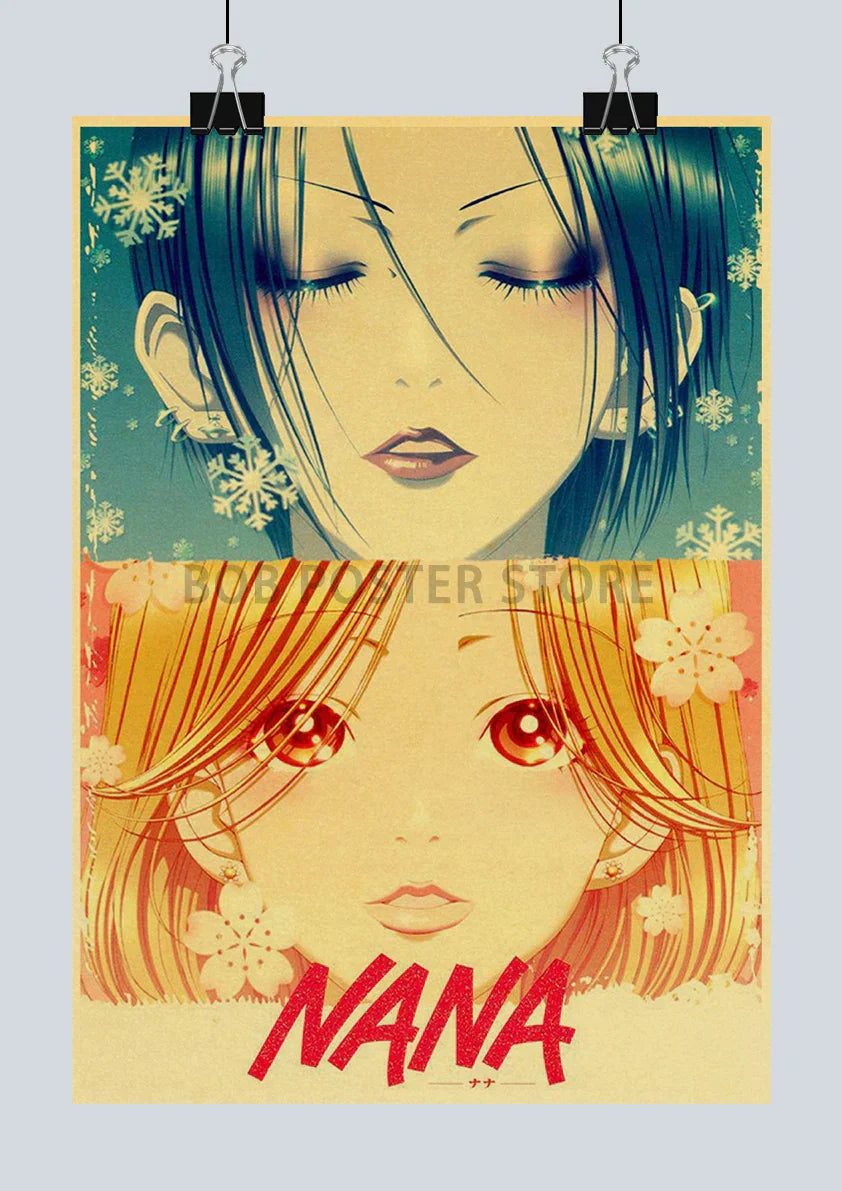 DecorBites™ Retro Anime NANA Poster Set - 2021 Nostalgic Decor