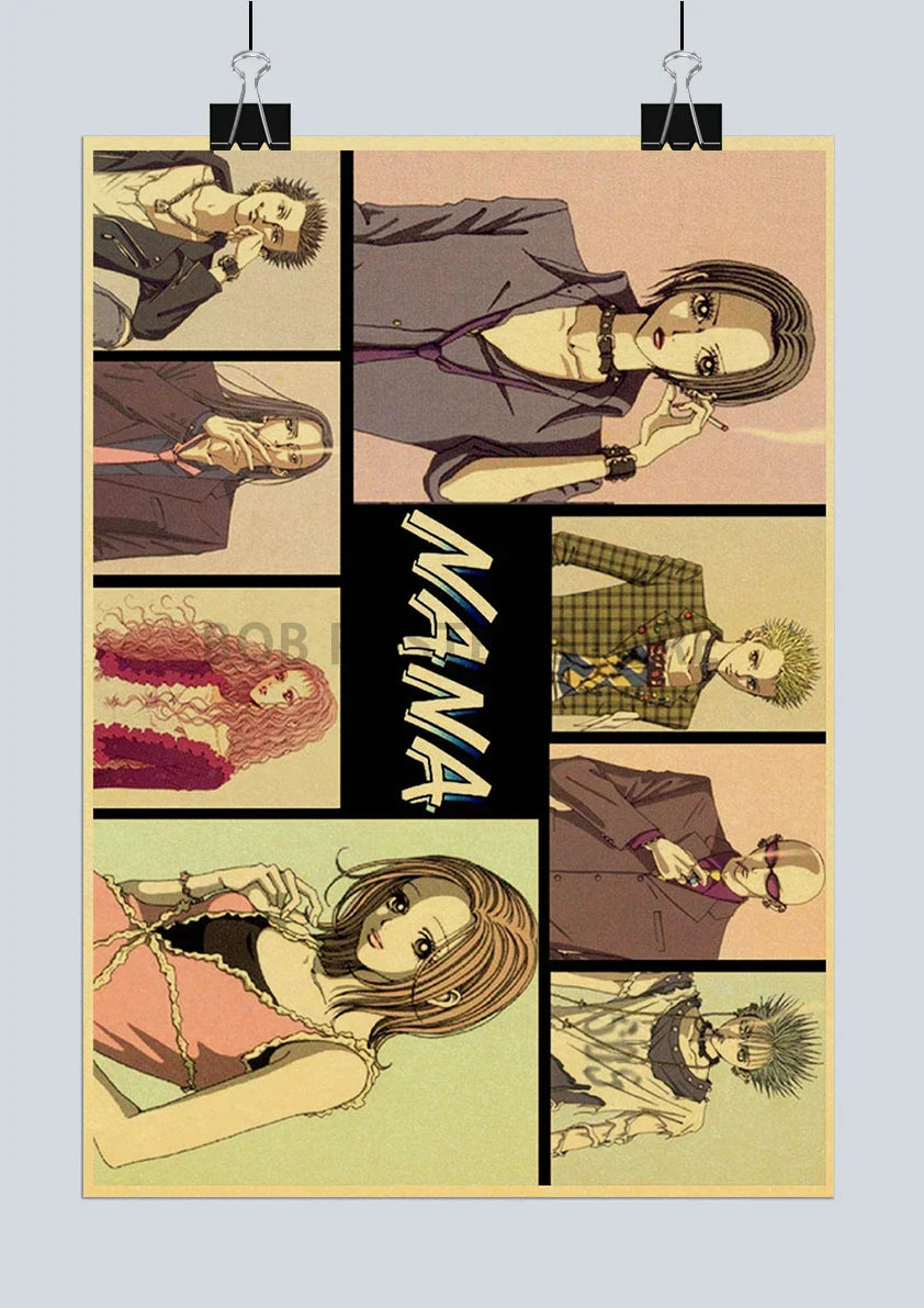 DecorBites™ Retro Japan Anime NANA Poster 2021 Wall Decor
