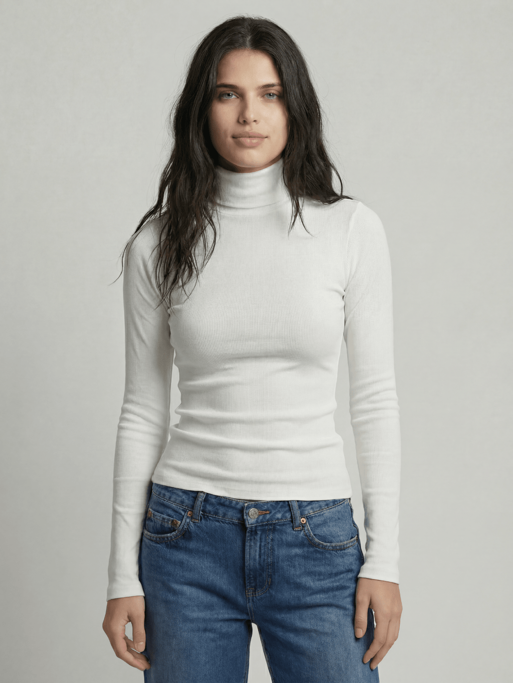 Ribbed Turtleneck