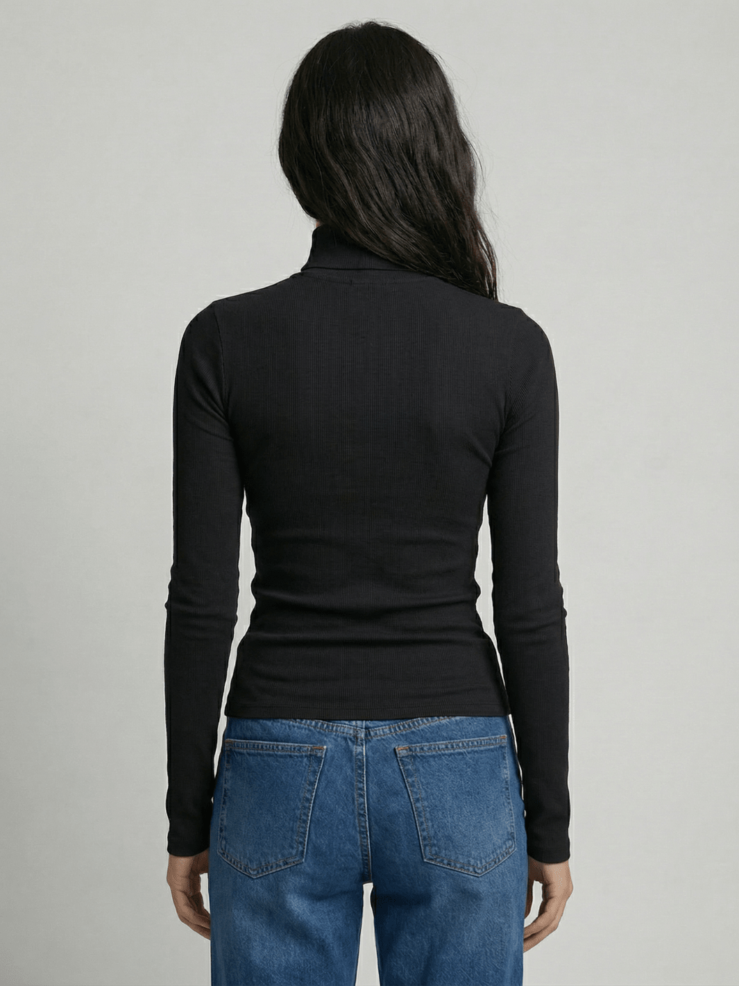 Ribbed Turtleneck