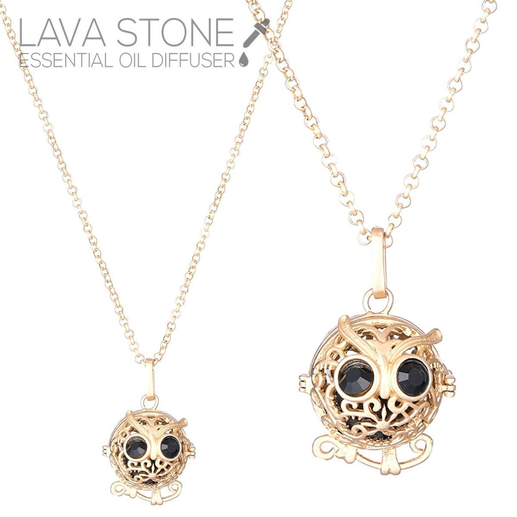 Lava Stone Necklace Oil Diffuser Stylish Fashion Jewelry Accessory