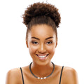 Statement Necklace Freshwater Pearl Faux Navajo Stylish Chic Jewelry Accessory