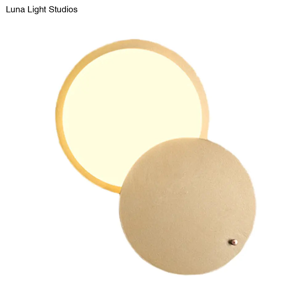 DecorBites™ Rotatable Gold Metal LED Wall Sconce - Contemporary Wall Lamp Fixture
