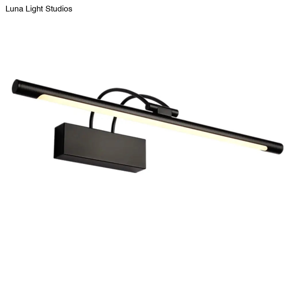 DecorBites™ Rotatable Metal Tubular LED Vanity Sconce - Simple Style Wall Mount Lighting for Bath