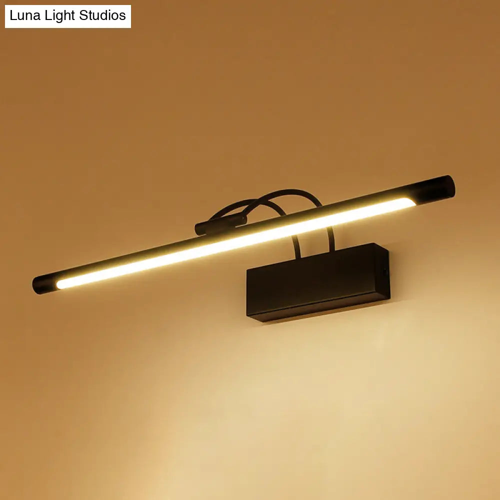 DecorBites™ Rotatable Metal Tubular LED Vanity Sconce - Simple Style Wall Mount Lighting for Bath