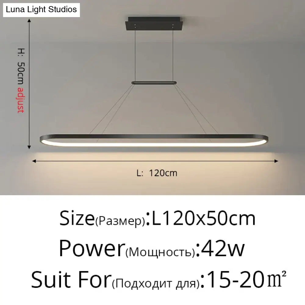 DecorBites™ Salix V - Modern Minimalist Led Dimmable Bar Pendant Light