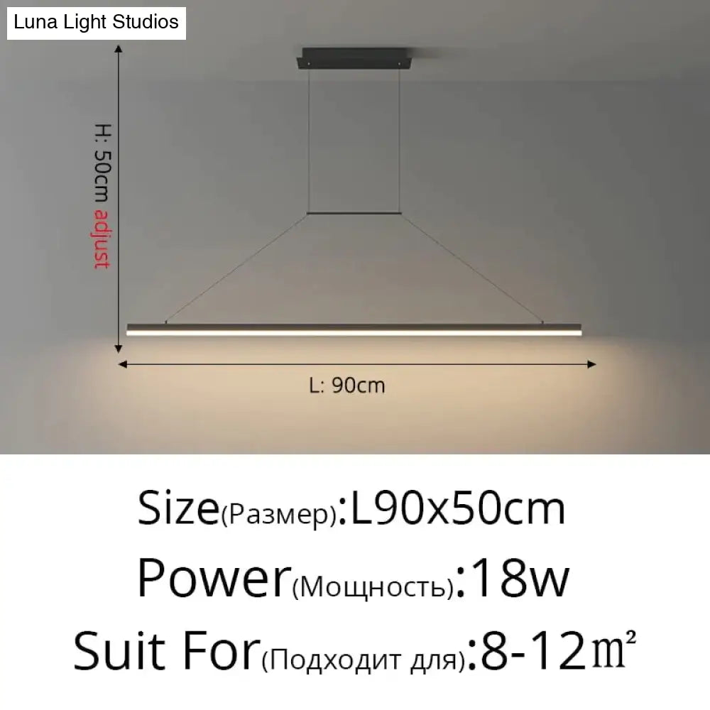DecorBites™ Salix V - Modern Minimalist Led Dimmable Bar Pendant Light