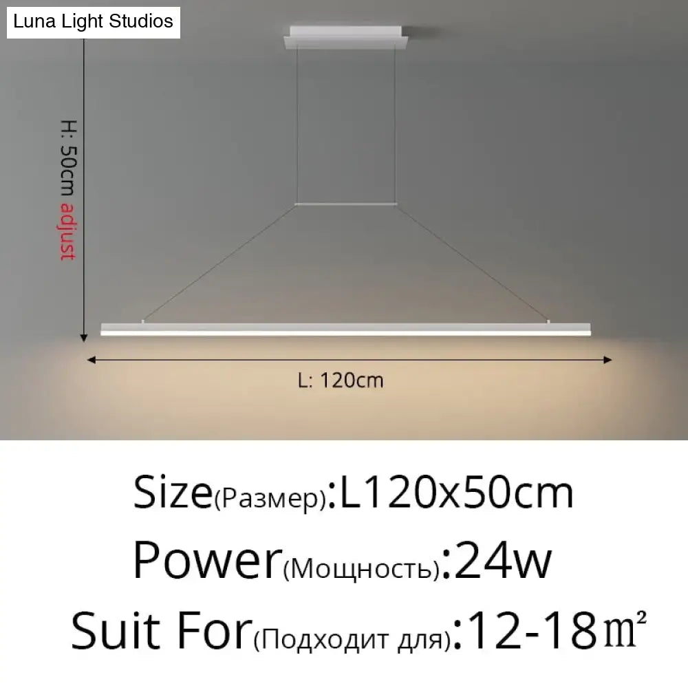 DecorBites™ Salix V - Modern Minimalist Led Dimmable Bar Pendant Light