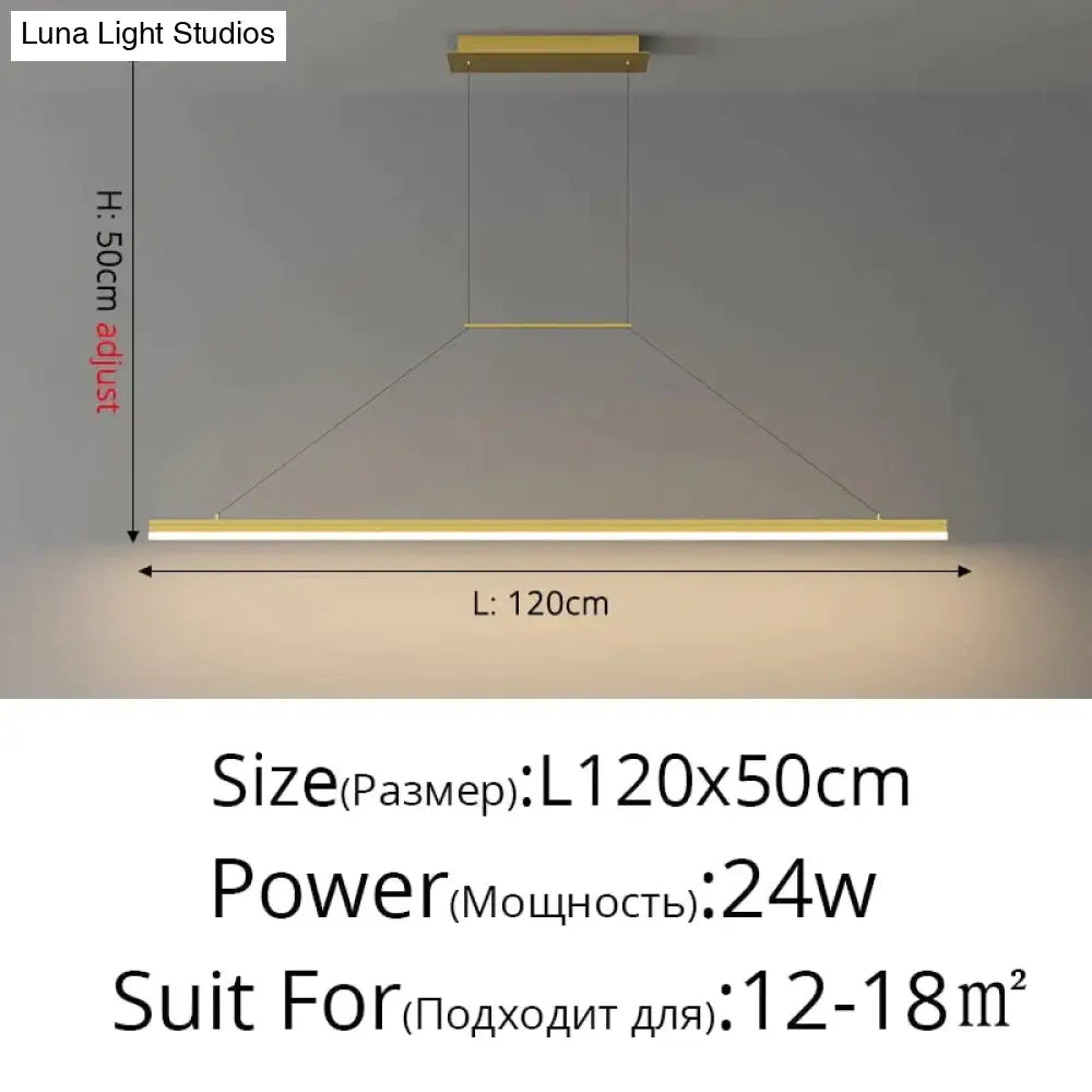 DecorBites™ Salix V - Modern Minimalist Led Dimmable Bar Pendant Light