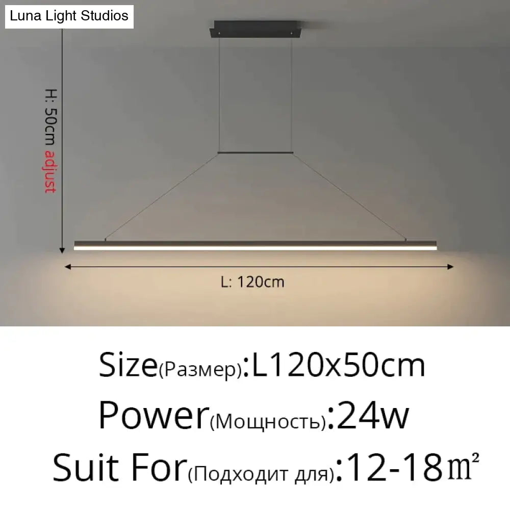 DecorBites™ Salix V - Modern Minimalist Led Dimmable Bar Pendant Light