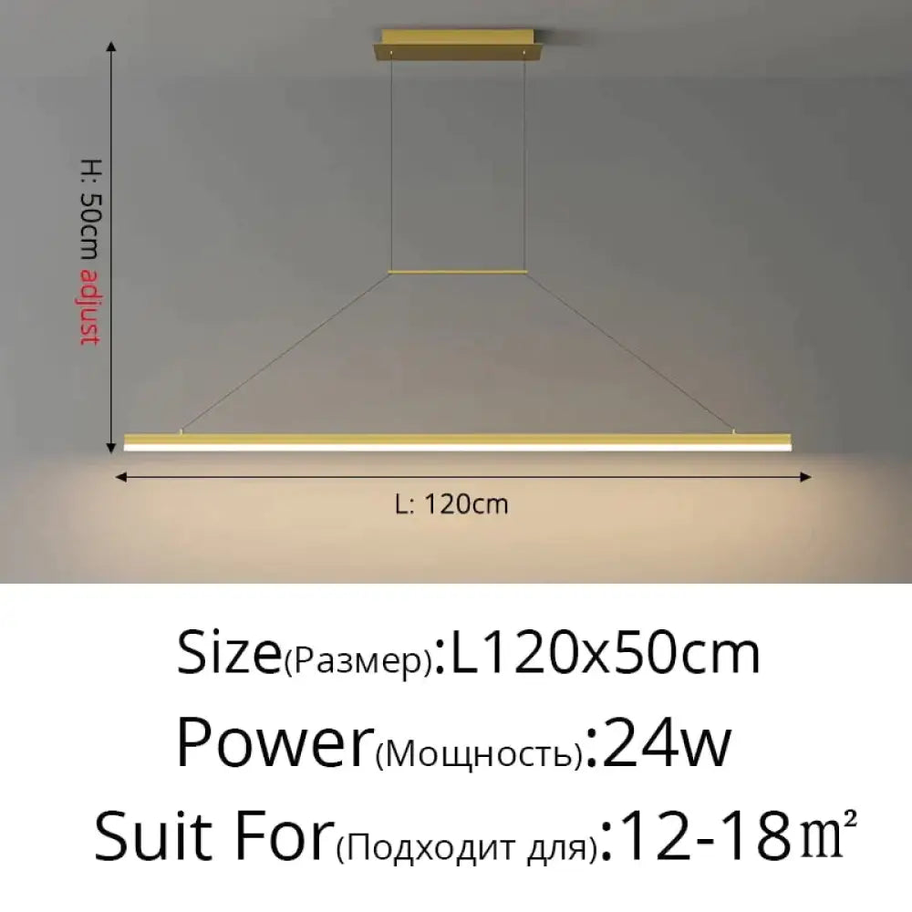 DecorBites™ Salix V - Modern Minimalist Led Dimmable Bar Pendant Light
