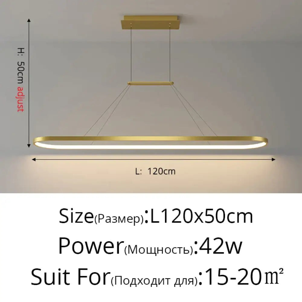 DecorBites™ Salix V - Modern Minimalist Led Dimmable Bar Pendant Light