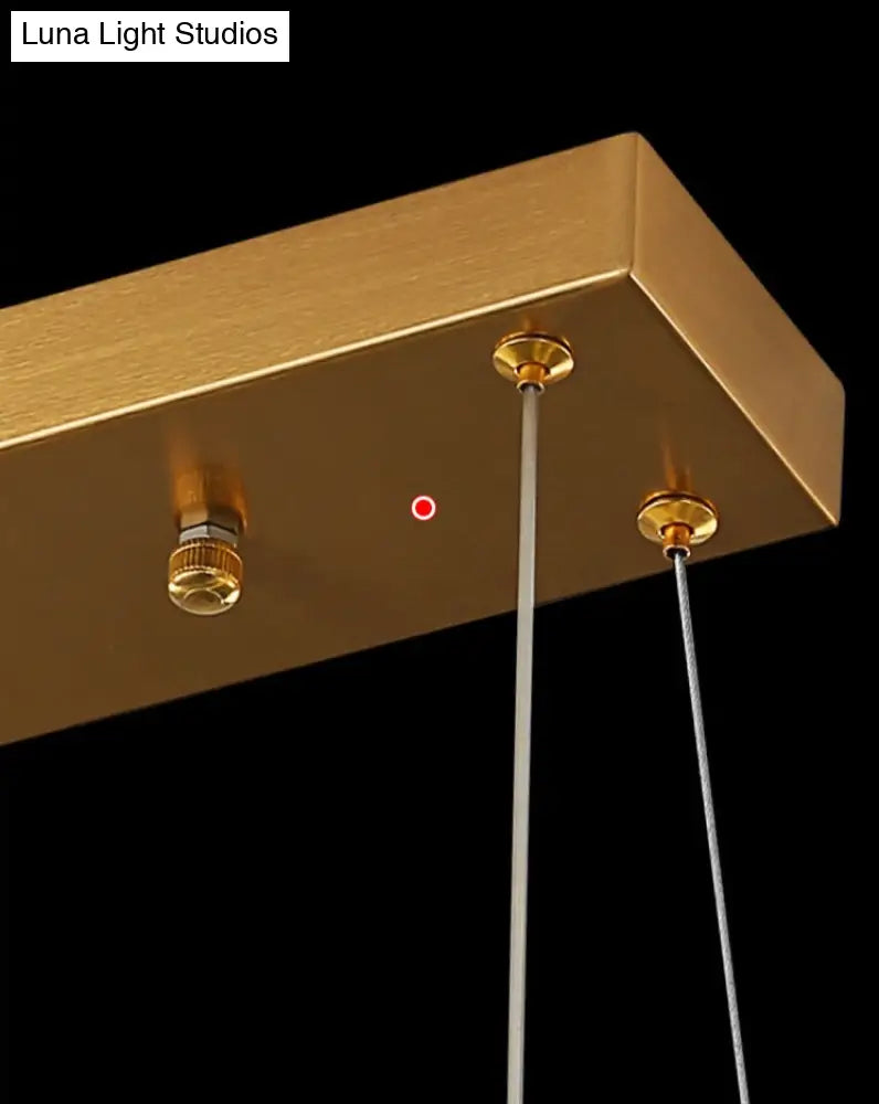 DecorBites™ Shopia - Luxury Arch Crystal Suspension Chandelier - Modern Lighting Design