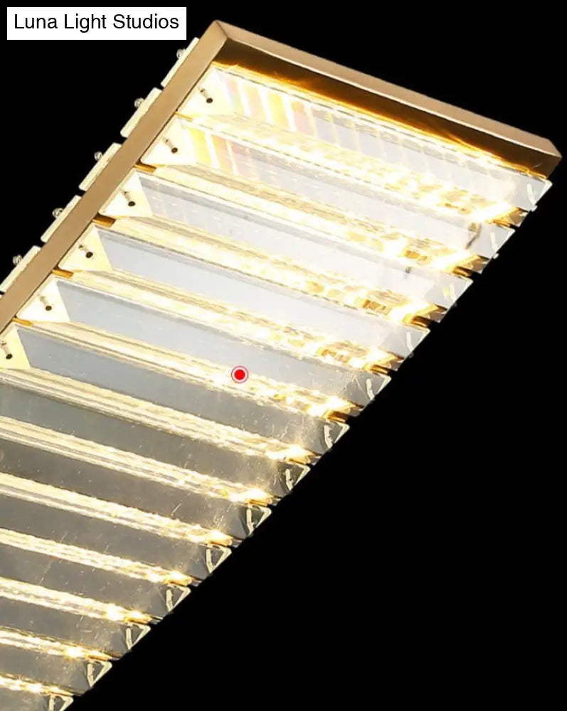 DecorBites™ Shopia - Luxury Arch Crystal Suspension Chandelier - Modern Lighting Design