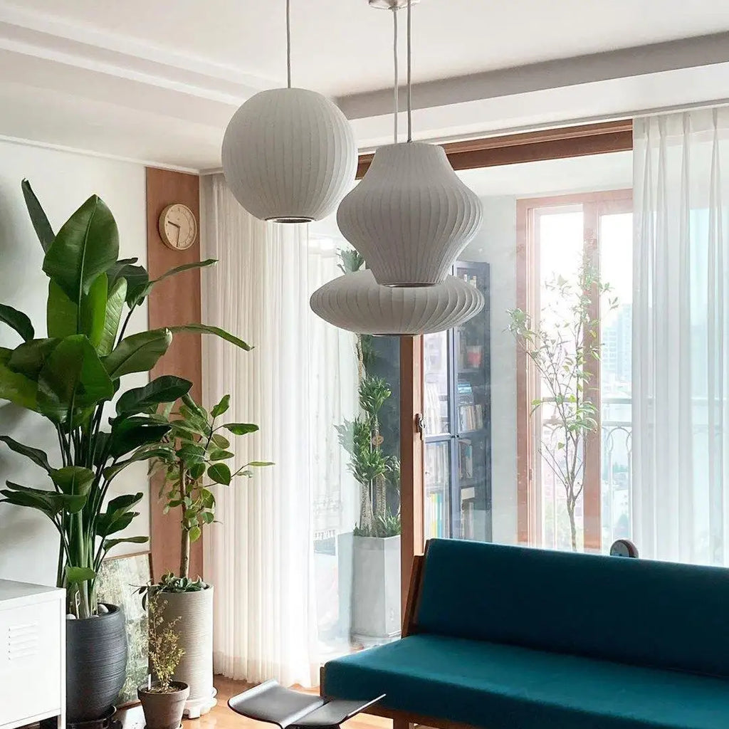 DecorBites™ Silk LED Pendant Lamp - Modern Designer Lighting