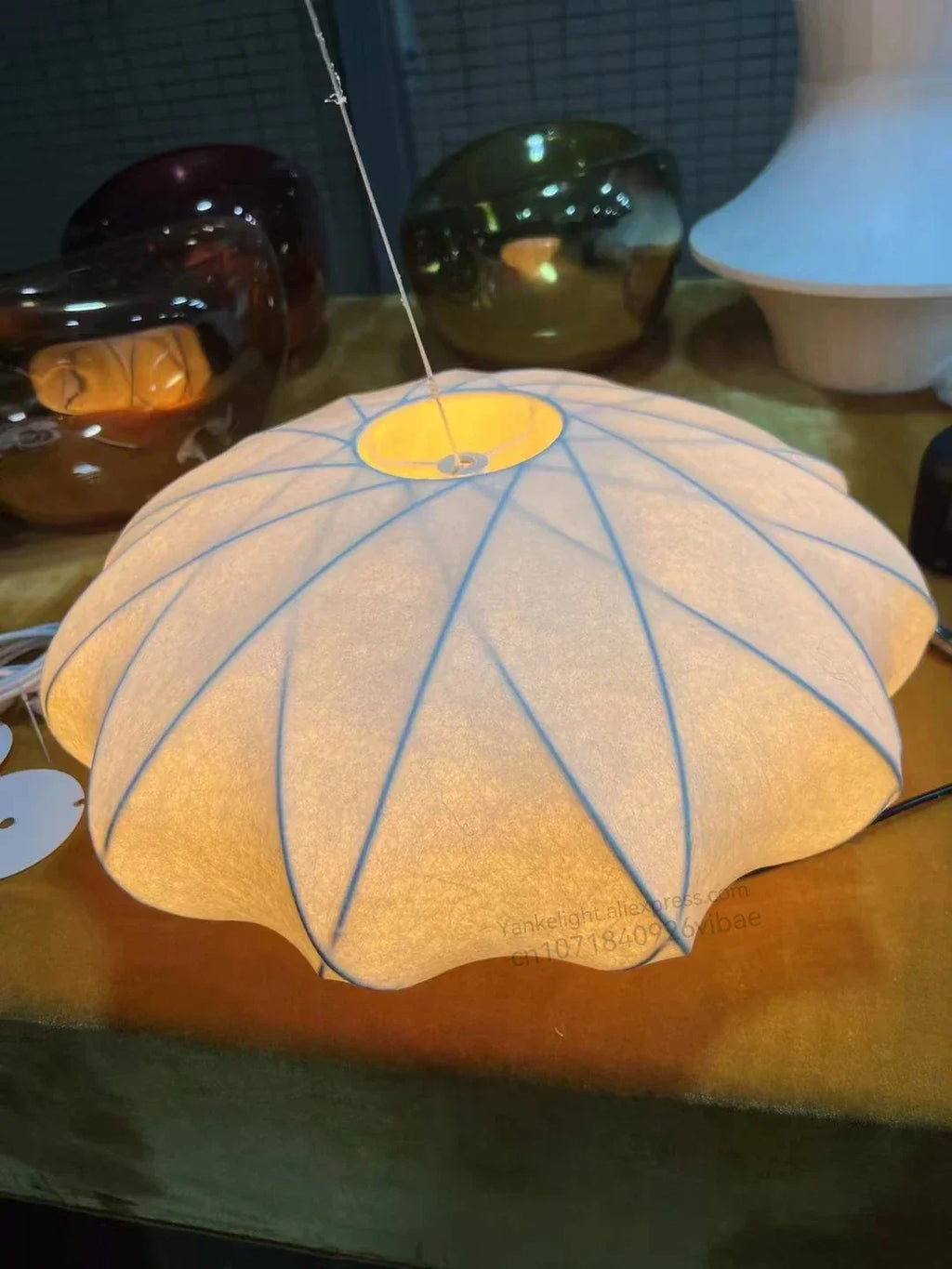 DecorBites™ Silk LED Pendant Lamp - Modern Designer Lighting