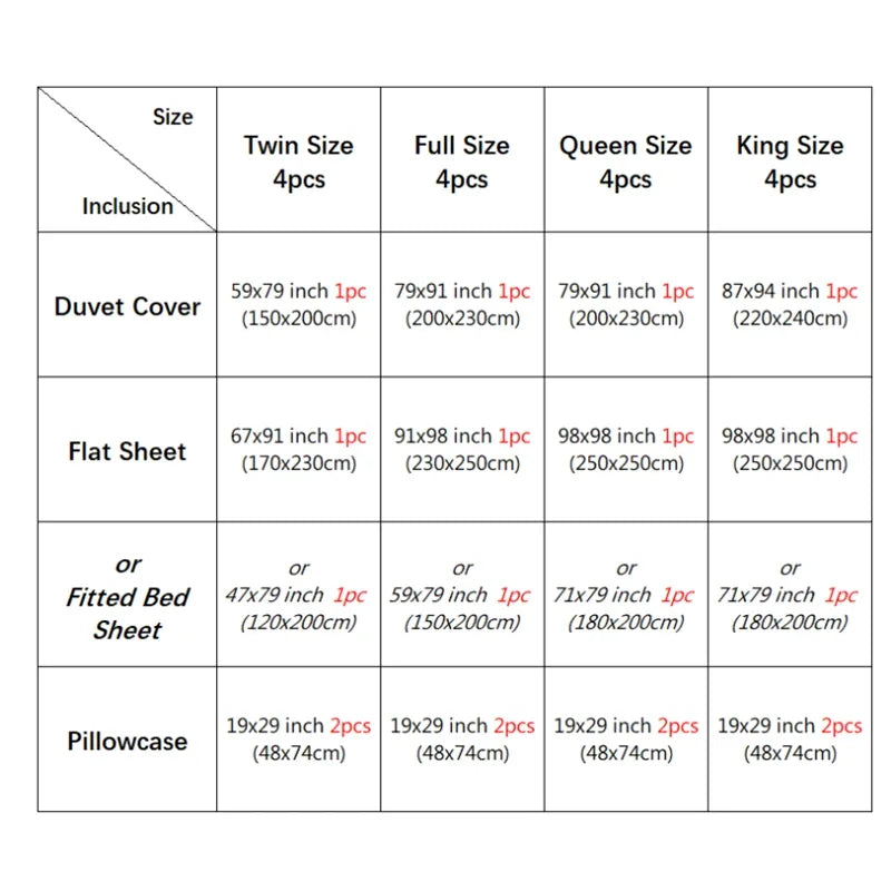 DecorBites™ Silk Luxury Bedding Set - King Queen Twin Size