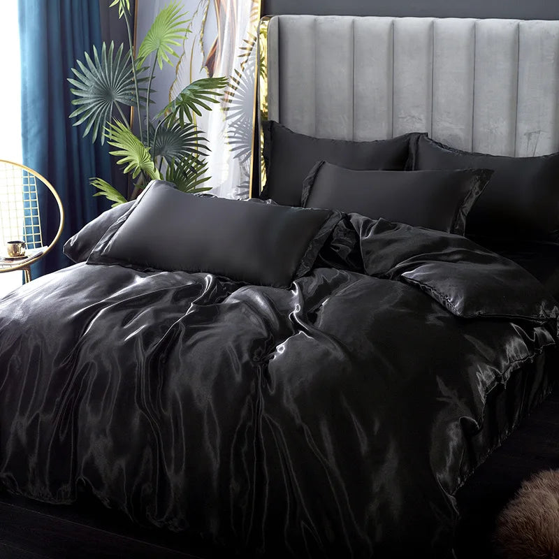 DecorBites™ Silk Luxury Bedding Set - Various Sizes