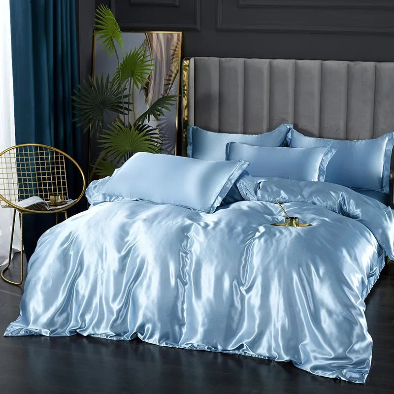 DecorBites™ Silk Luxury Bedding Set - Various Sizes
