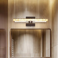 DecorBites™ Simple Crystal LED Vanity Wall Light - Sleek Chrome Wall Mounted Lighting