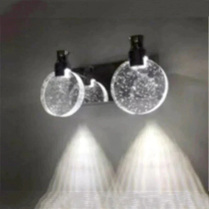 DecorBites™ Simple Crystal LED Wall Lamp for Bathroom Bedroom