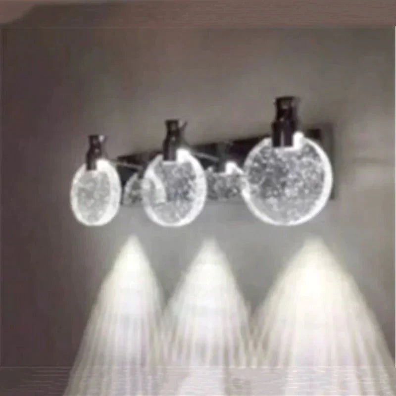 DecorBites™ Simple Crystal LED Wall Lamp for Bathroom Bedroom