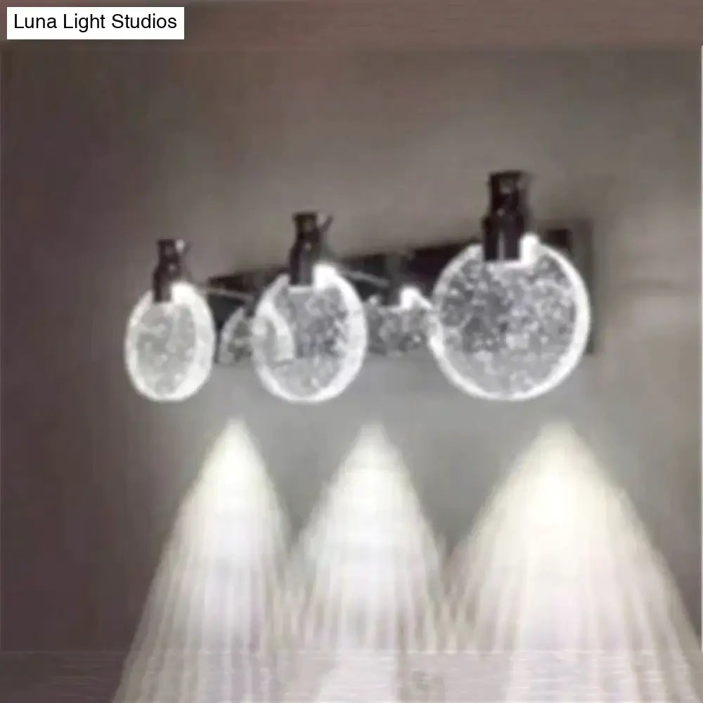 DecorBites™ Simple Crystal LED Wall Lamp for Bathroom Bedroom