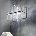 DecorBites™ Simple Style Black Metal Rectangle LED Island Light - Warm/White/Natural Light Options, 23.5"/31.5"/38" Wide