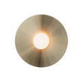 DecorBites™ Simplicity Circle Metal Wall Light Fixture - Elegant Gold Bedside Lamp