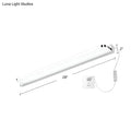 DecorBites™ Simplicity Stainless Steel LED Vanity Wall Light with Rounded Corners