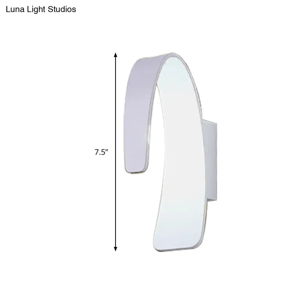 DecorBites™ Sleek Aluminum LED Wall Sconce for Cozy Living Rooms - Warm/White Light