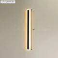 DecorBites™ Sleek Elliptical Acrylic Wall Sconce with LED Lighting for Aisle
