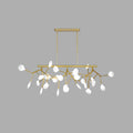 DecorBites™ Sleek Firefly LED Dining Room Pendant Light with Opal Glass - Minimalist Island Chandelier